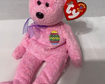 TY Beanie Baby EGGS 2004 the Easter Bear 8.5 Inch - Etsy