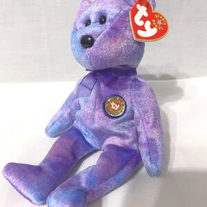 2001 Ty Beanie Baby "Clubby IV (4)" l'orso - Vintage da collezione ritirato