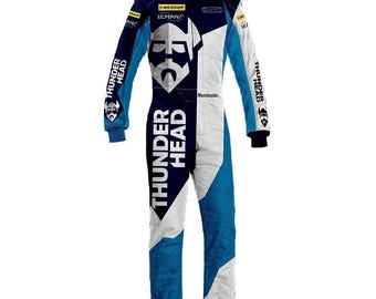 Custom Go Kart Racing Suit: CIK/FIA Level 2, Gloves & Balaclava