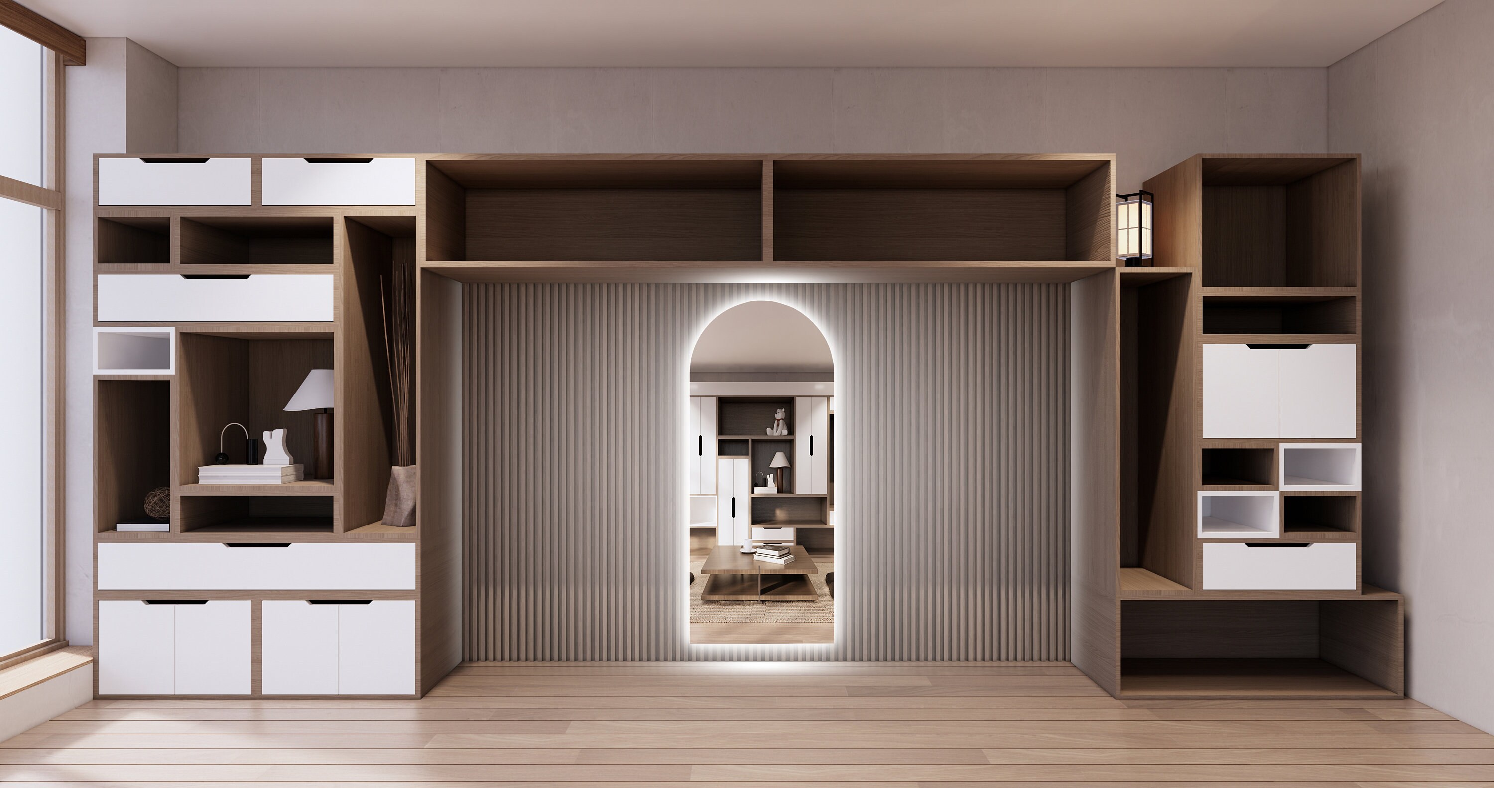 Backlit Full Length Mirror Oval Full Length Mirror Led Large Etsy