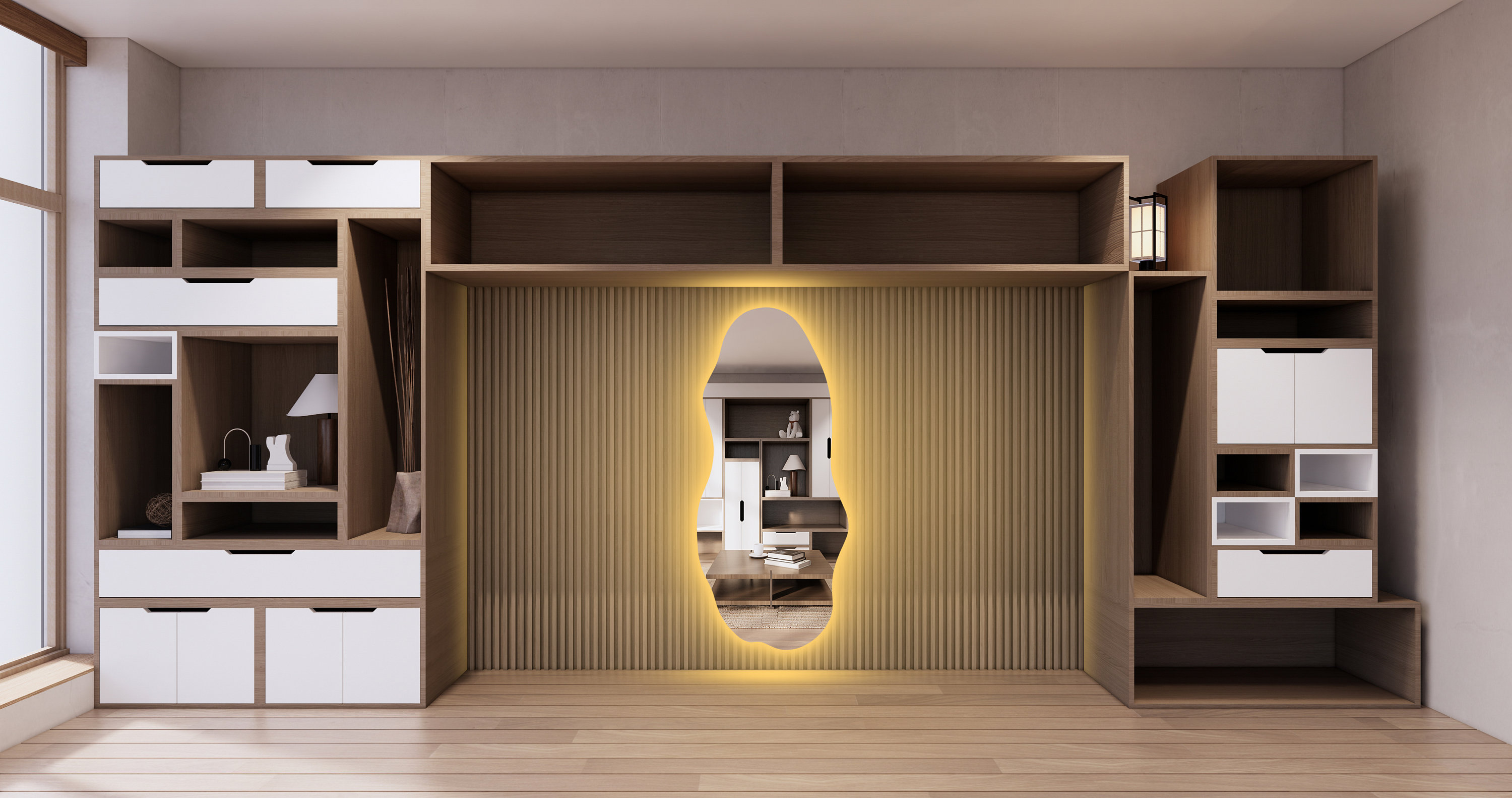 Led Lighted Full Length Mirror Backlit Large Mirror Etsy