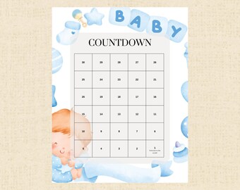 Wedding Countdown Calendar Instant Download Printable PDF - Etsy