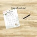 Wedding Countdown Calendar Instant Download Printable PDF - Etsy