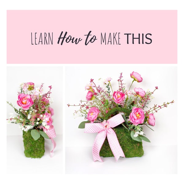 DIY Spring Centerpiece, How to Make A Flower Centerpiece, Do It Yourself Video, Floral Design, How to Make A Floral Arrangement, DIY Summer