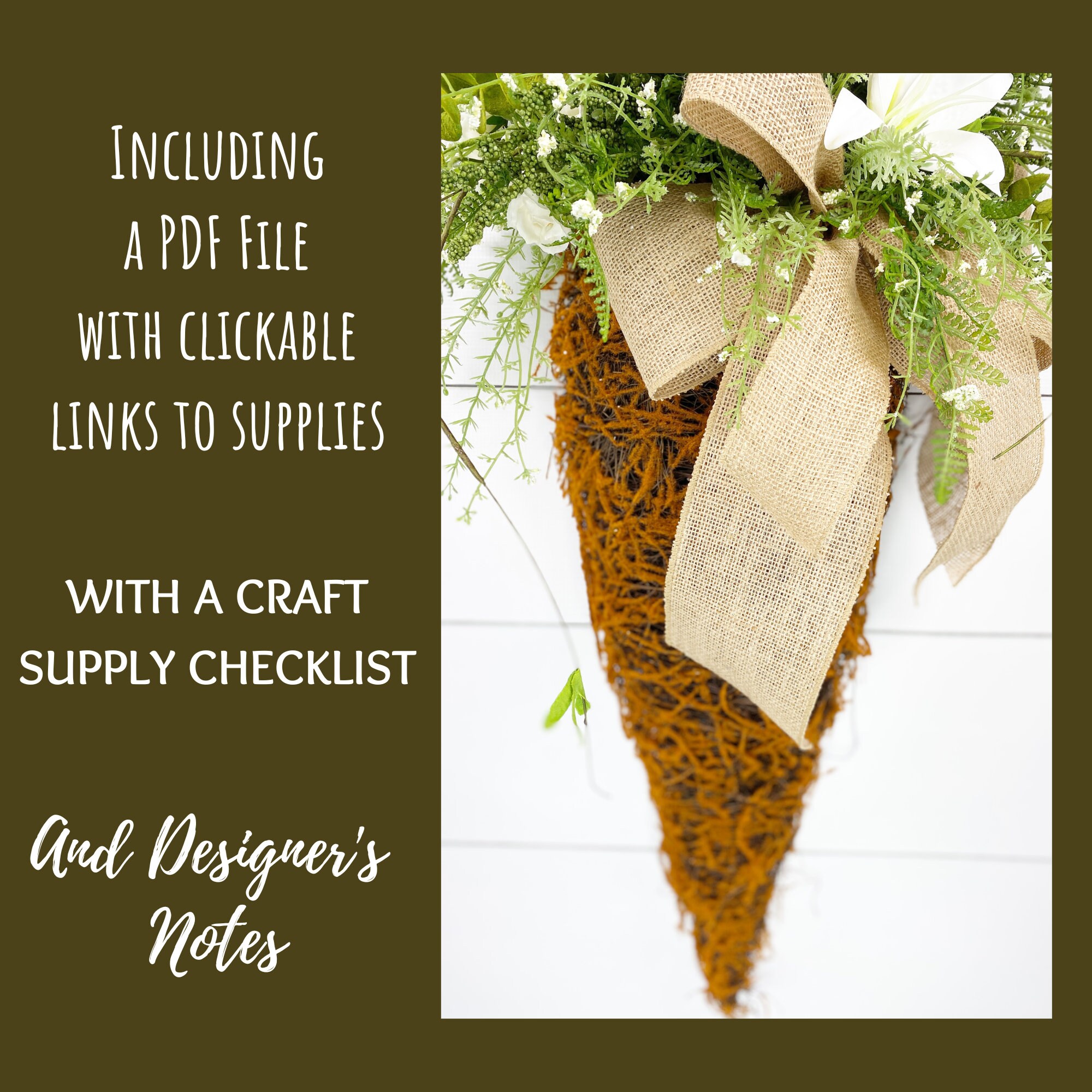 How to Make A Spring Wreath, DIY Floral Wreath , Step by Step Wreath