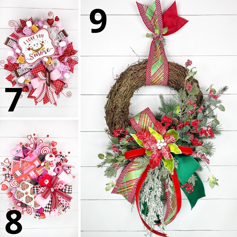 Wreath Tutorial Bundle DIY Wreath Step by Step Wreath Etsy