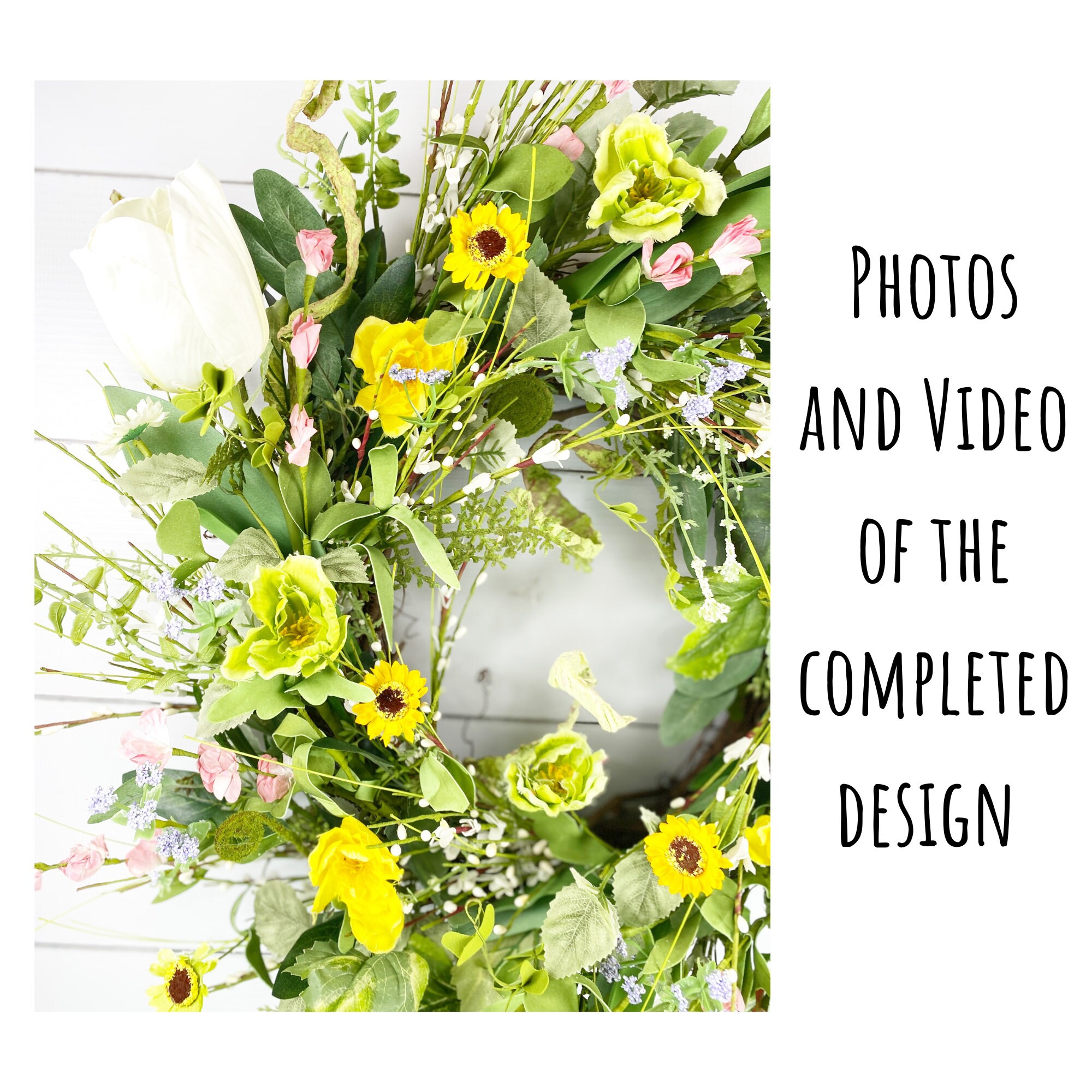 How to Make a Grapevine Wreath, DIY Spring Grapevine Wreath, Wreath