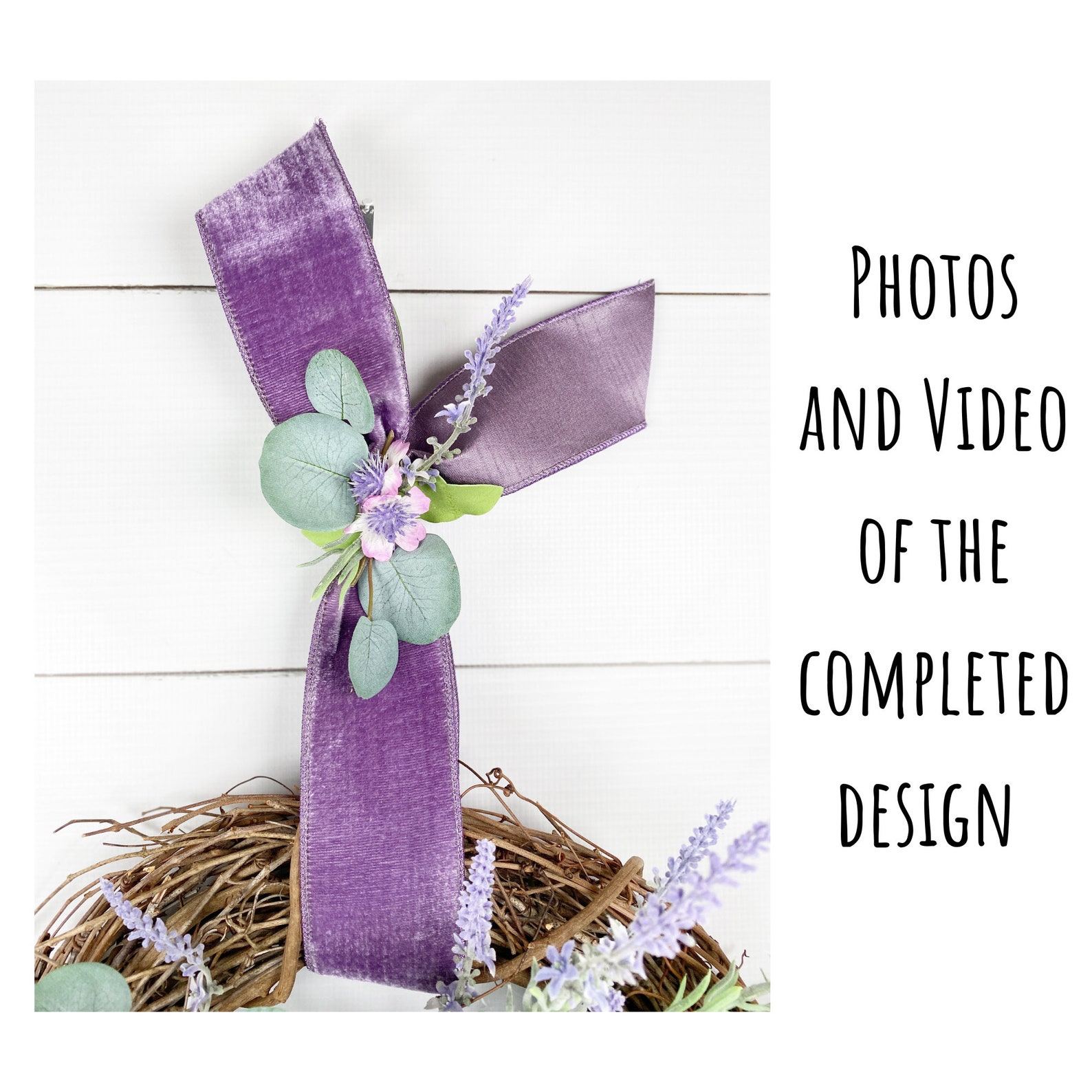 How to Make a Grapevine Wreath, DIY Floral Spring Wreath, Learn to Make