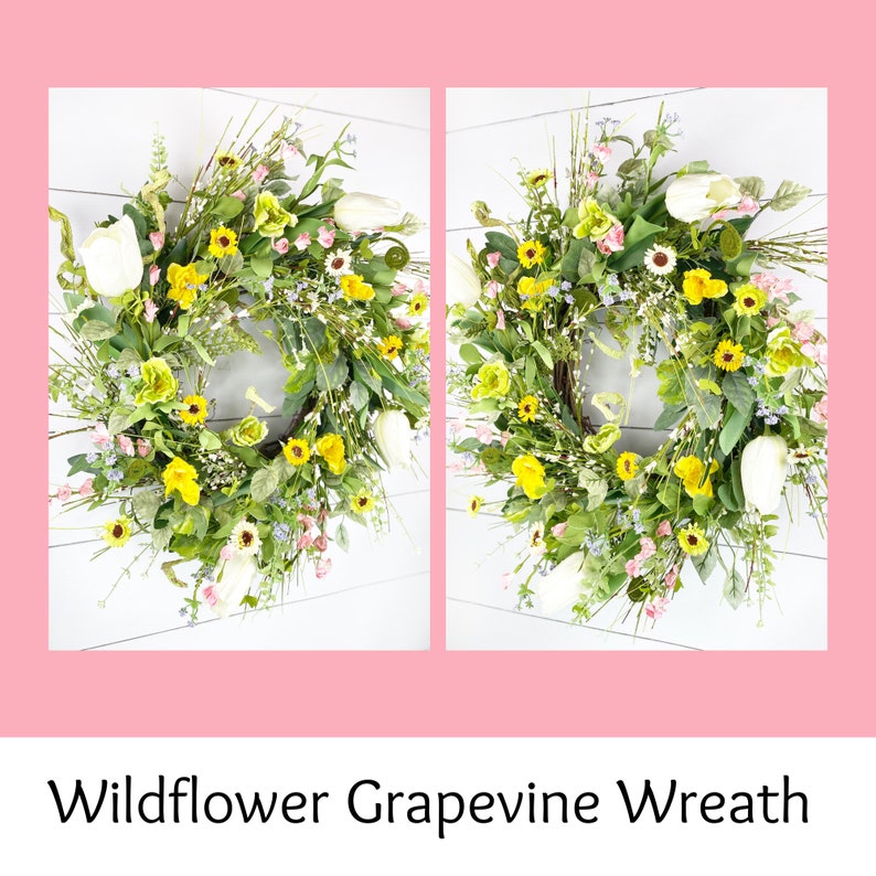 How to Make a Grapevine Wreath, DIY Spring Grapevine Wreath, Wreath