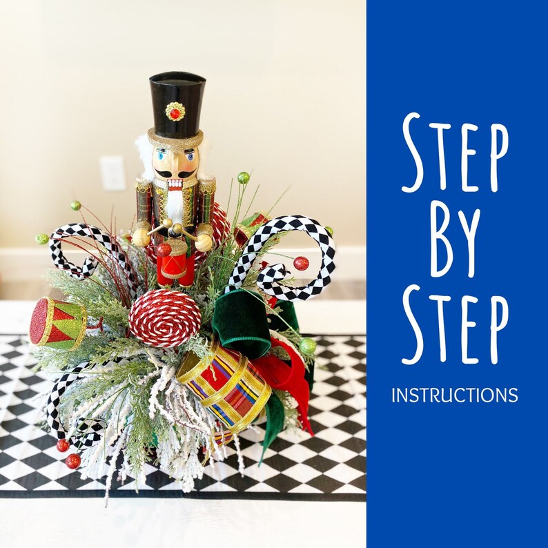 How to Make A Nutcracker Centerpiece, DIY Christmas, Nutcracker Table