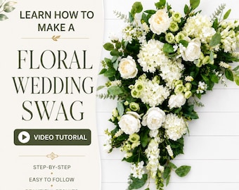 DIY Wedding Floral Swag Video Tutorial