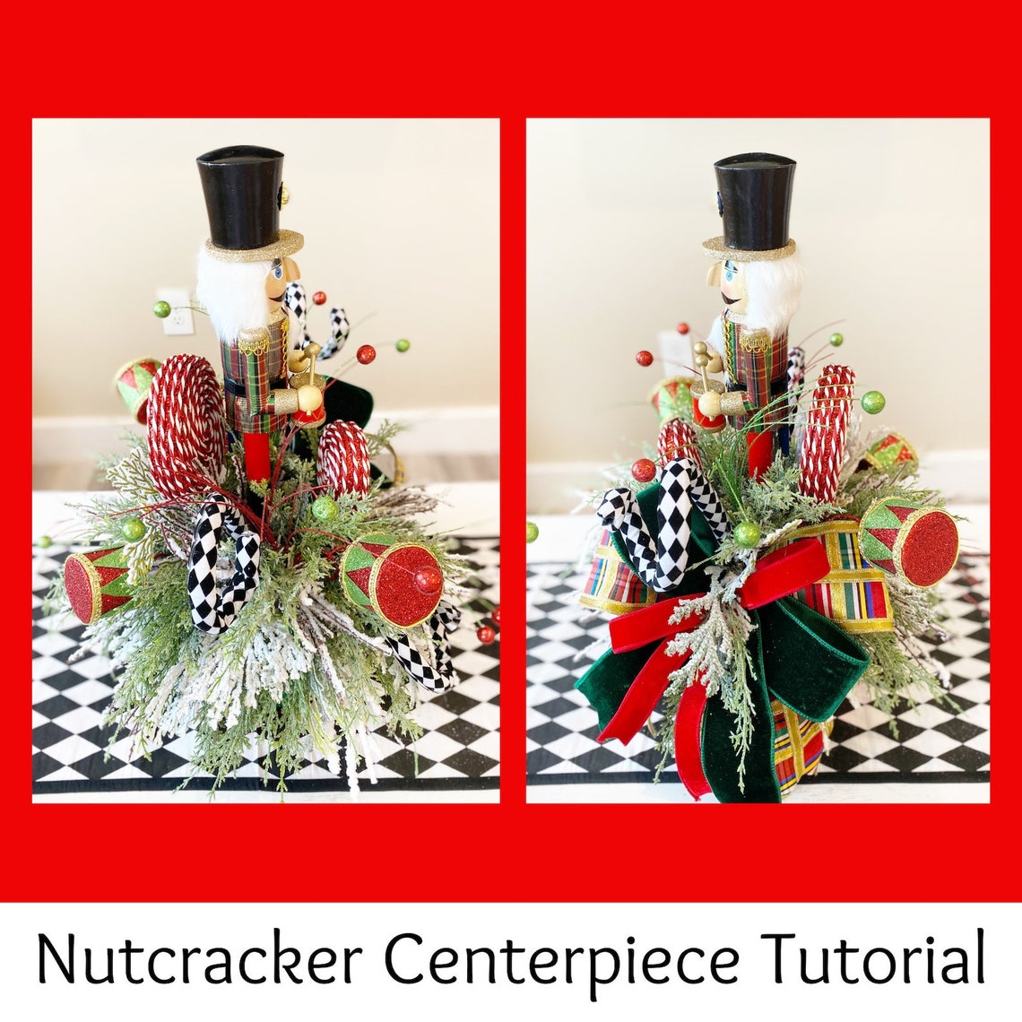 How to Make A Nutcracker Centerpiece, DIY Christmas, Nutcracker Table