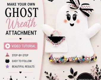 Videotutorial DIY Halloween-spookkransbevestiging (pdf-patroon)
