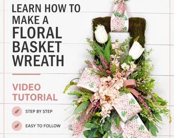 DIY Spring Decor, How to Wreath, Video Tutorial