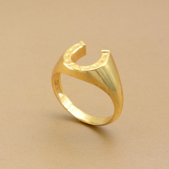 アクセサリー 706 union/Horse Shoe Ring(Brass) 706 union/Horse Shoe Ring(Brass) - メルカリ