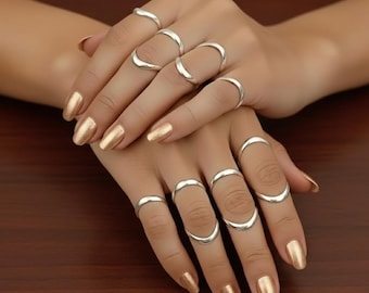 Handmade Brass Arthritis Ring, EDS Support, Hyperextension Splint