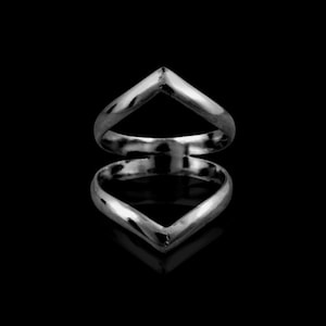 Handmade German Silver Knuckle Ring Set