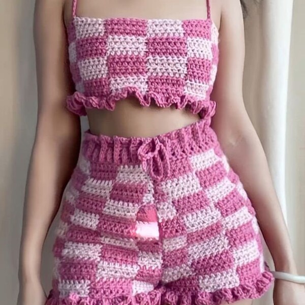 Pink and White Crochet Dress, Beautiful Bohemian dress, Crochet summer Dress, Beautiful code set, Boho dress, Crochet Dress, Summer Outfits,