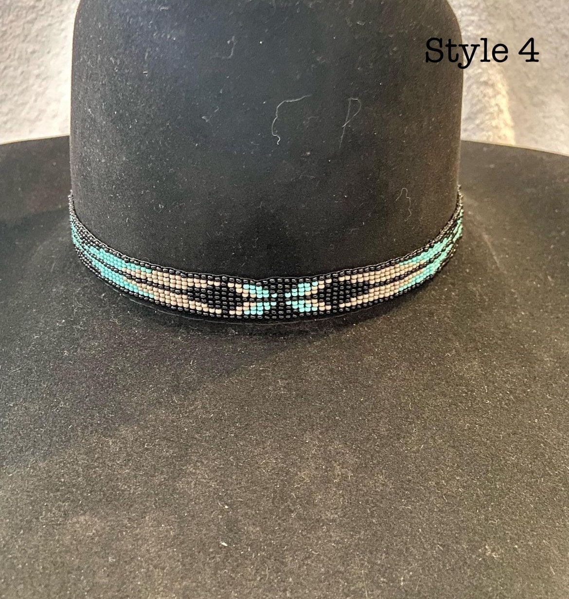Tapered Embossed Laced Hatband main image 0