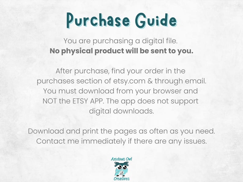 Instruction graphic explaining how to purchase, download, and print the theme park ride checklists.