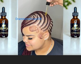 Chebe Hair Growth Oil, Rosemary Peppermint Amla, Organic Hair & Scalp