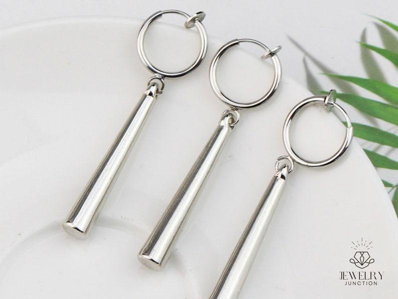 Gold Zoro Earrings, Anime Earring, Cosplay Earring, Lucky Earring, Only One Piece Simple Earrings S925 Sliver, Unisex Unique Earrings