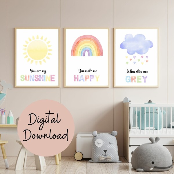 Children's Room Art Etsy