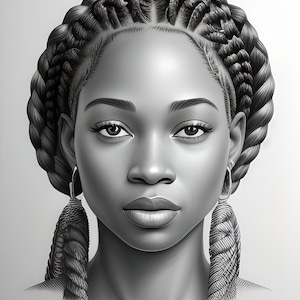 Amazing african american women, coloring pages, Printable PDF, black woman Coloring, Instant Download For Adults And Kids