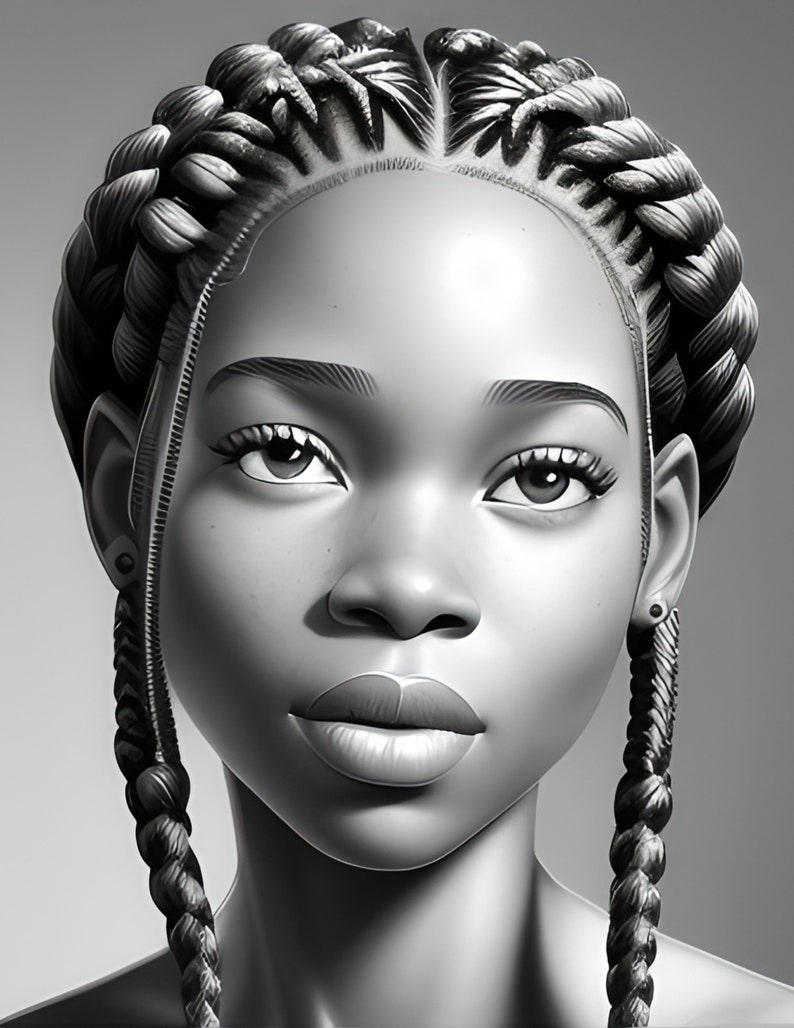 Amazing African American Women Coloring Pages Printable PDF - Etsy