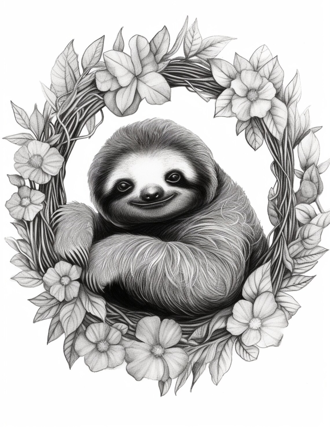 Wild Animals Coloring Pages Digital Download Page Printable - Etsy