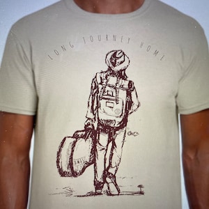 Long Journey Home Original Design Super Soft BMFS T-shirt