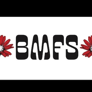 BMFS レッドデイジーステッカー