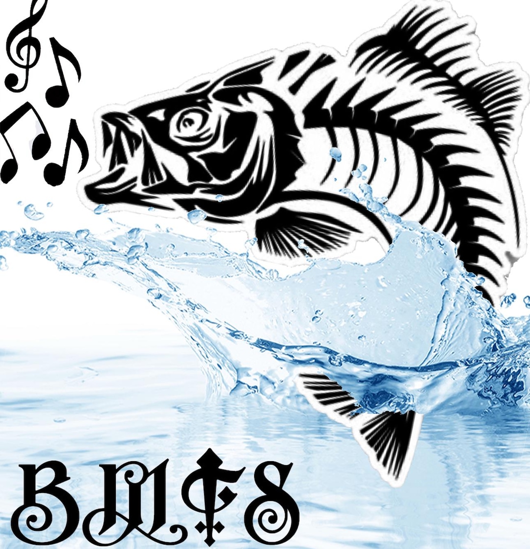 Fish Are Rising BMFS the Fish Are Rising up Like Birds Music Notes in Chilly Water - Etsy