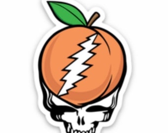 Steal Your Peach Sticker 3” kiss cut vinyl stickers