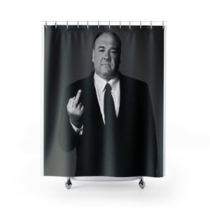 la tenda da doccia &quot;Sopranos Sanctuary&quot;.