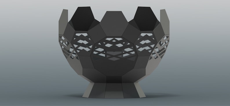 Geometric Pits Geometric Fire Pit, DXF, DWG Files. - Etsy