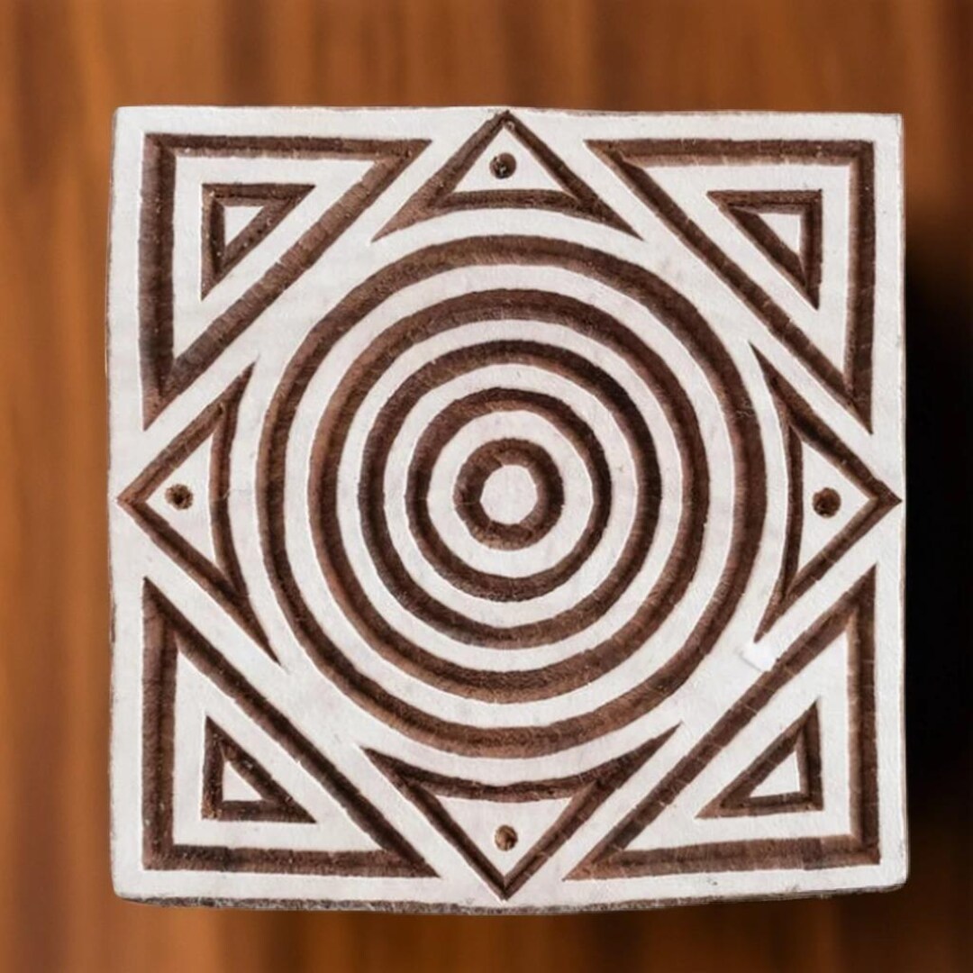 Textile Stamp, Pottery Stamp, Indian Wood Stamp, Tjaps, Blockprint ...