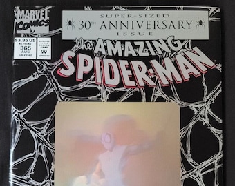Amazing Spider-Man 365, 1st Spider-Man 2099, Key Issue, Hologram Cover (VF- NM 9.0); Direct Edition