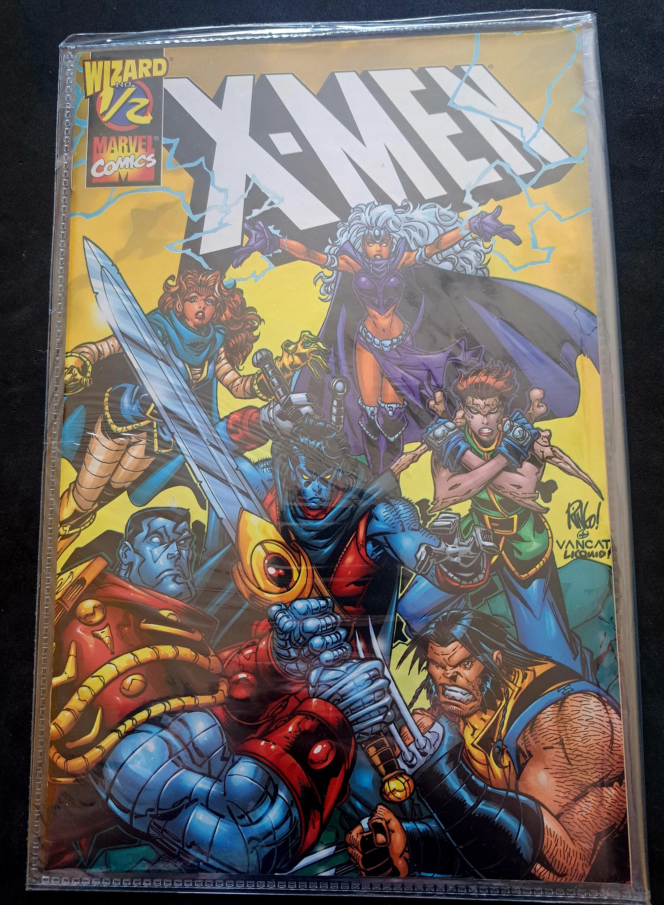 X-MEN #1/2 Wizard Limited Edition From 1998; Certificate of