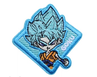 Super Saiyan GOKU from Dragon Ball Z Embroidered Patch - Fan Collectible