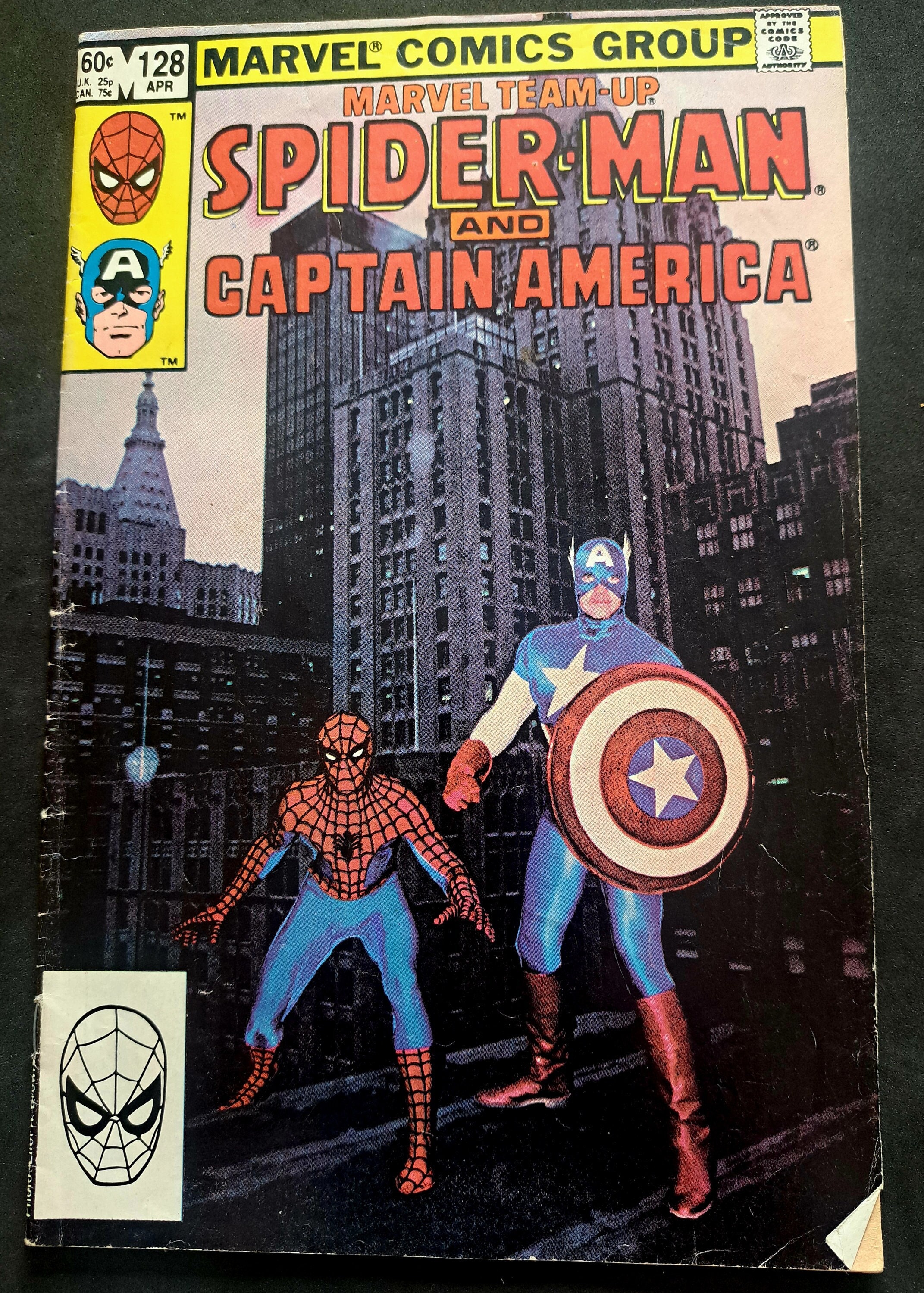 Marvel Team up #128 Spiderman and Captain America; 1983; Bronze