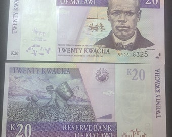 NIGERIA 20 Naira-Banknote, P-34x, UNZIRKULIERT von 2022; zeigt einen berühmten Potter