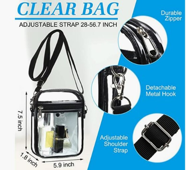 The Eras Tour Clear Stadium Approved Tour Bag Taylors - Etsy