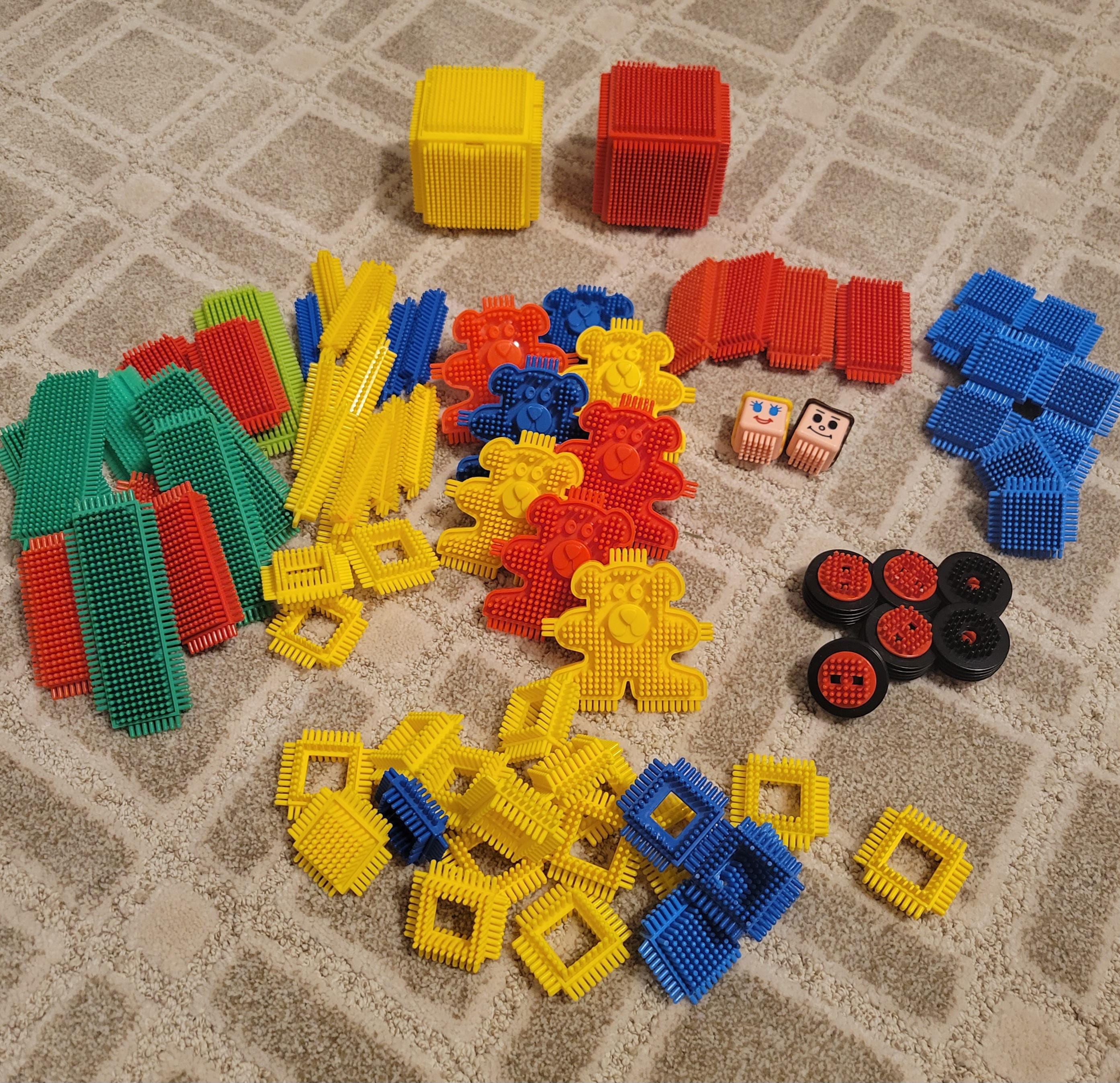 Vintage Bristle Blocks (70s and 80s)