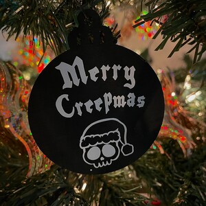 Goth Xmas Ornaments, Gothic Christmas Ornaments, Spooky Christmas ...