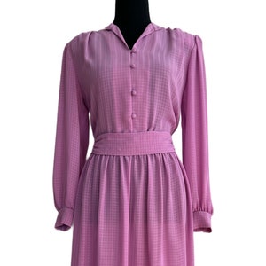 Unique 80s Dolly Parton Twee Coquette Shirt Dress