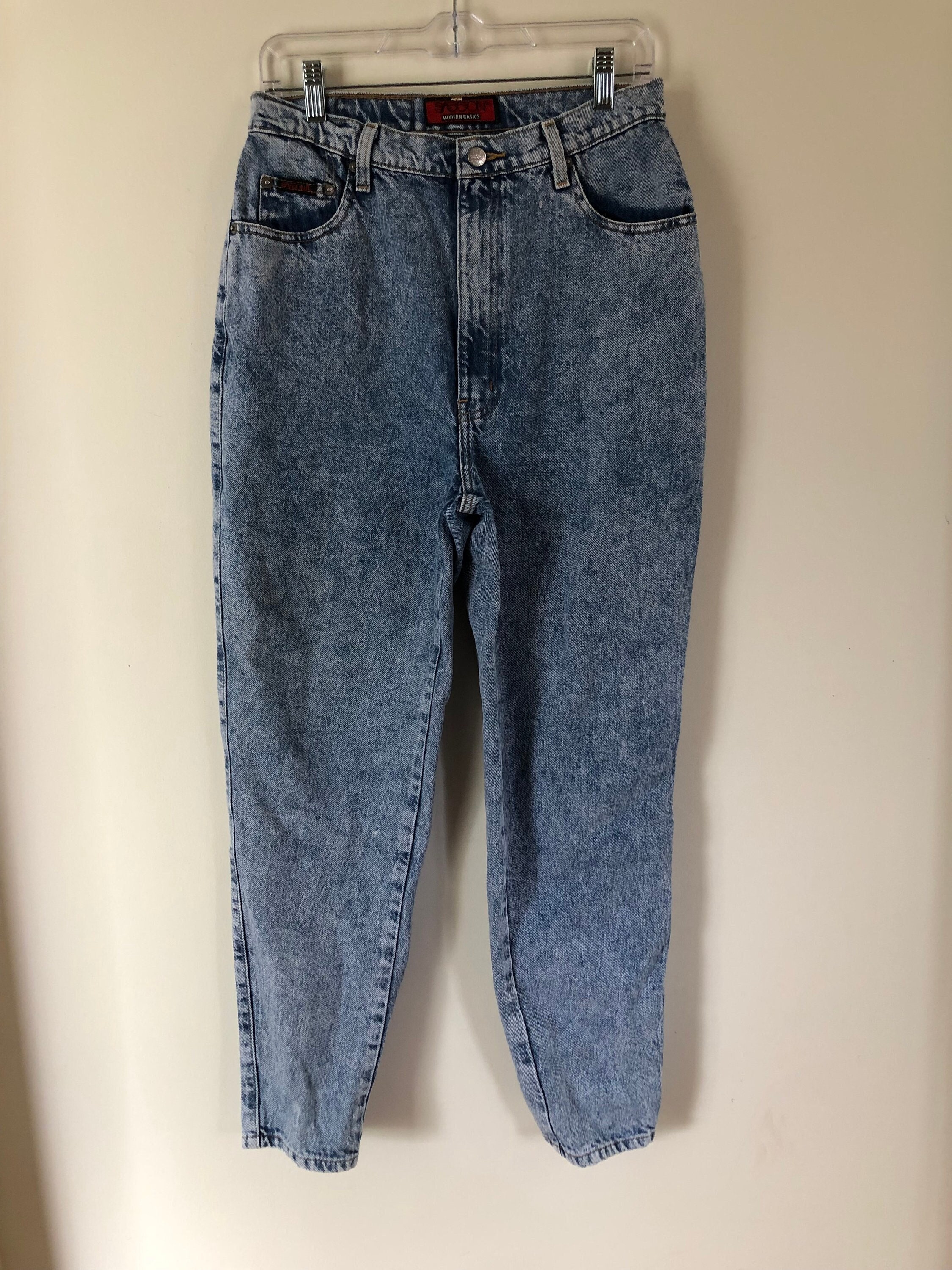 Vintage 1980s High Waist Sasson Acid Wash Jeans - Etsy