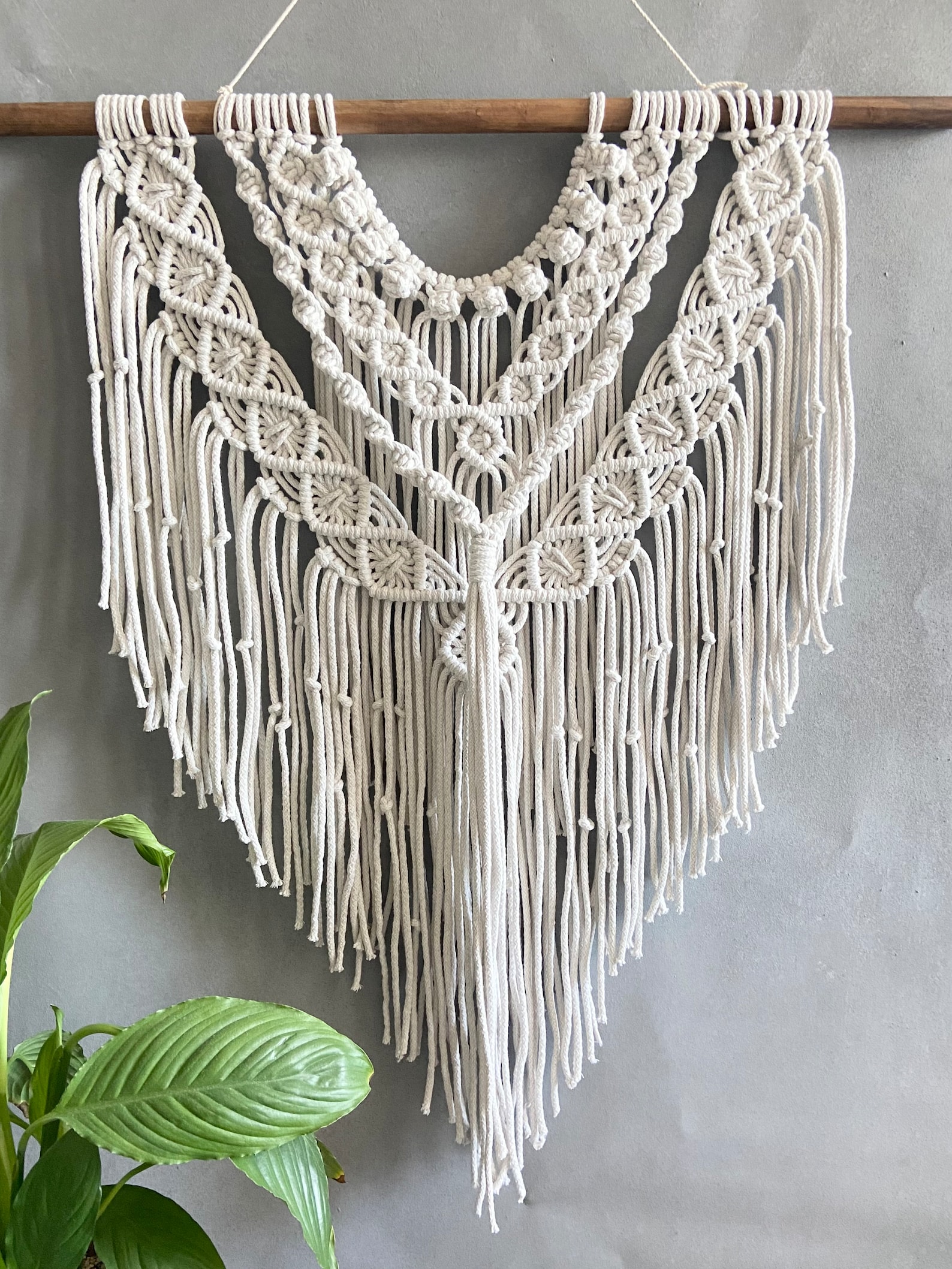 Macrame Wall Hanging Pattern PDF, Large Macrame Pattern, Macrame ...