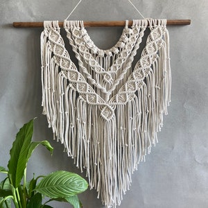 Macrame Wall hanging pattern PDF, Large macrame pattern, Macrame Tutorial, Home Decor Diy