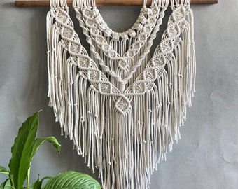 Macrame Wall hanging pattern PDF, Large macrame pattern, Macrame Tutorial, Home Decor Diy